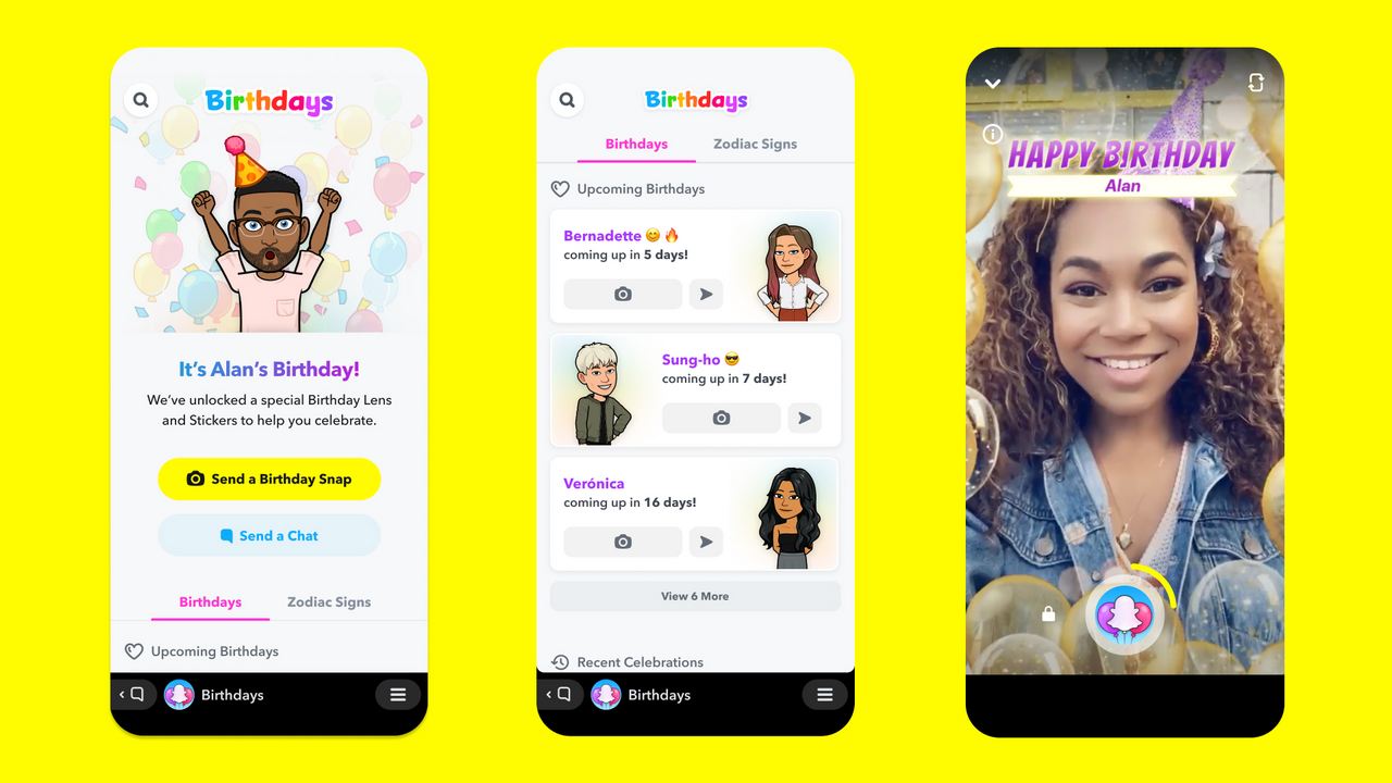 Snapchat introduces a 'Birthday Mini' feature to makes birthday wishes more  creative and fun: How to use it- Technology News, Firstpost