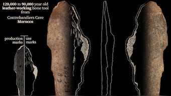 Early humans used bone tools 120,000 years ago to make clothes out of leather, fur in Morocco