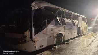 At least 12 killed, 34 injured in bus crash on Egypt highway near Suez