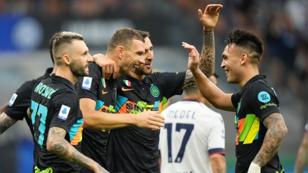 Serie A: Inter crash six goals past Bologna to move top, Atalanta three points behind with win