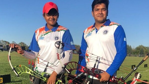World Archery Championships: India's mixed pairs in compound archery clinch silver