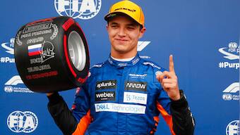 Formula 1: Lando Norris grabs pole at rain-hit qualifying for Russian Grand Prix