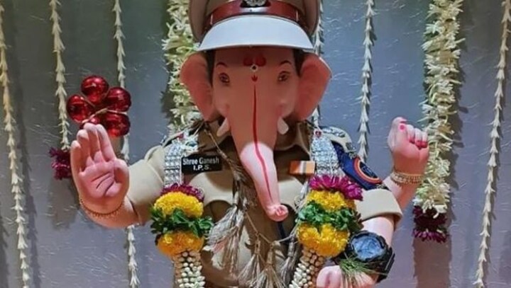 Mumbai Police welcomes 'Lord Ganesh' as officer in unique way; social media users left amazed
