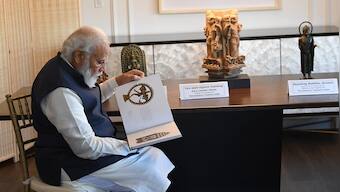 Narendra Modi to bring back 157 artefacts, antiquities to India handed over by US