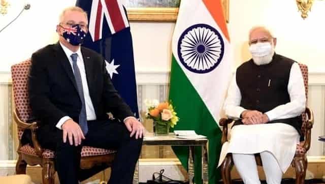 Narendra Modi, Scott Morrison discuss bilateral cooperation between India and Australia ahead of Quad Summit Narendra Modi, Scott Morrison discuss bilateral cooperation between India and Australia ahead of Quad Summit