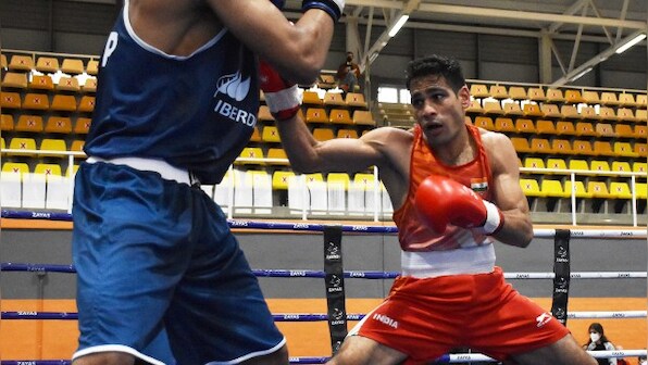 National Boxing Championships: Mohammad Hussamuddin storms into 57kg quarters with 5-0 win