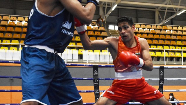 National Boxing Championships: Mohammad Hussamuddin storms into 57kg quarters with 5-0 win National Boxing Championships: Mohammad Hussamuddin storms into 57kg quarters with 5-0 win