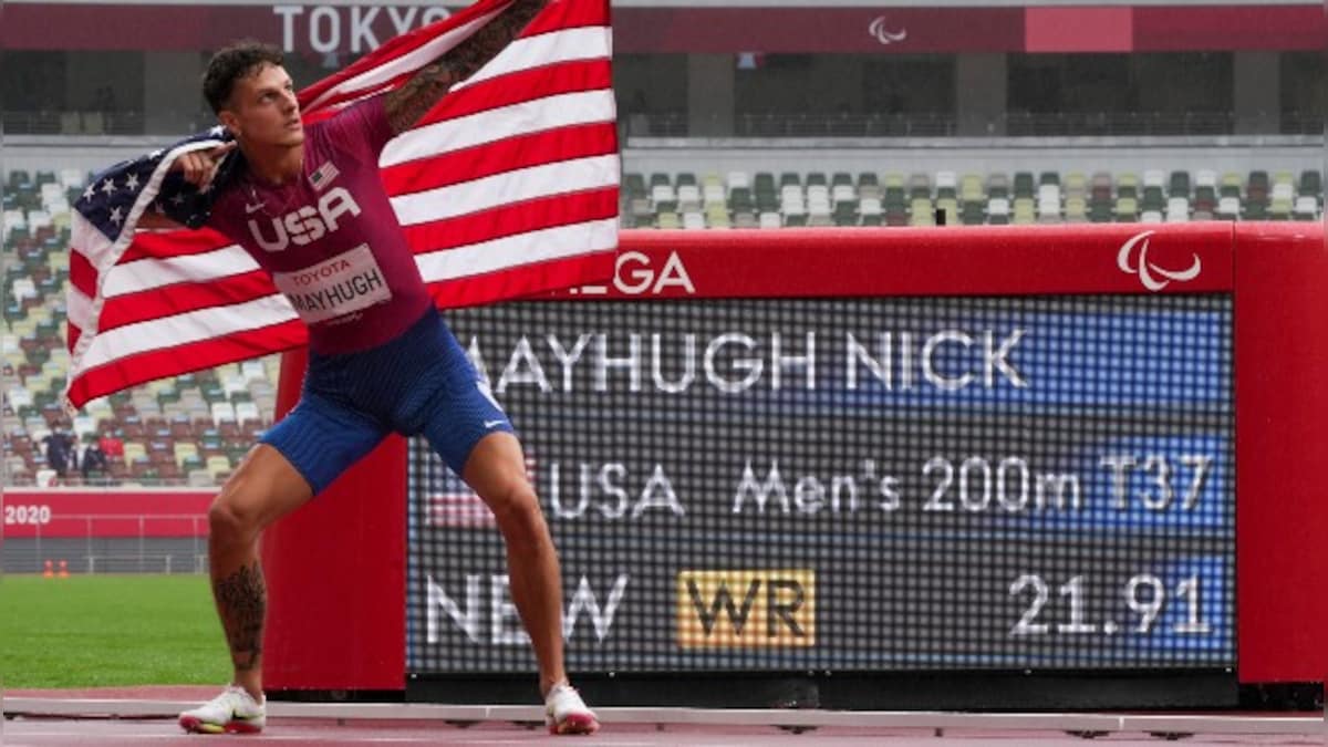 Tokyo Paralympics 2020: Nick Mayhugh smashes own world record in T37 200m, Shingo Kunieda wins gold