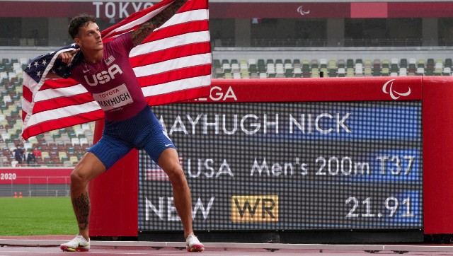 Tokyo Paralympics 2020: Nick Mayhugh smashes own world record in T37 200m, Shingo Kunieda wins gold Tokyo Paralympics 2020: Nick Mayhugh smashes own world record in T37 200m, Shingo Kunieda wins gold