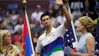 US Open 2021: Vulnerable Novak Djokovic wins crowd's affection if not calendar Slam