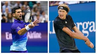 US Open men's semi-final Highlights: Novak Djokovic beats Alexander Zverev to set up final against Daniil Medvedev