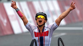 Defining images from Day 8 of the Tokyo Paralympics where grit reigned supreme