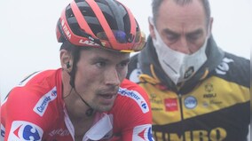 Vuelta a Espana: Clement Champoussin wins penultimate stage as Primoz Roglic extends overall lead