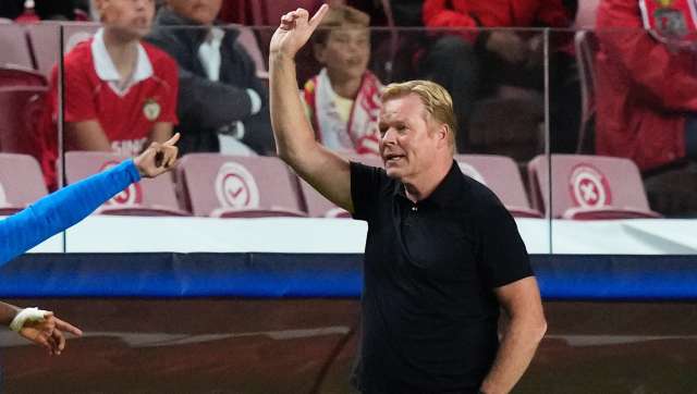 Champions League: Benfica loss leaves Ronald Koeman on the brink at Barcelona Champions League: Benfica loss leaves Ronald Koeman on the brink at Barcelona