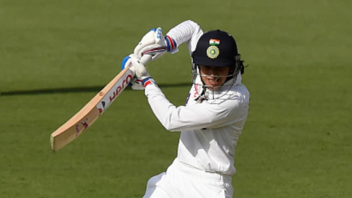 India vs Australia: Smriti Mandhana’s unbeaten 80 helps visitors dominate rain-hit Day 1 of pink-ball Test