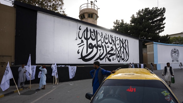 Taliban flag rises over Afghan seat of power on 9/11 anniversary Taliban flag rises over Afghan seat of power on 9/11 anniversary