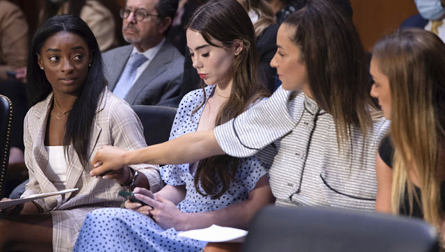 Simone Biles says FBI turned 'blind eye' to reports of gymnasts' abuse at hands of Larry Nassar Simone Biles says FBI turned 'blind eye' to reports of gymnasts' abuse at hands of Larry Nassar