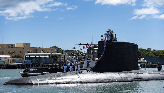 Australia cuts French submarine deal for US nuclear fleet; Scott Morrison cites 'changed strategic environment' as reason Australia cuts French submarine deal for US nuclear fleet; Scott Morrison cites 'changed strategic environment' as reason