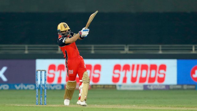 Virat Kohli and Devdutt Padikkal gave RCB a quick start, scoring 48 in no time. Padikkal was the first to depart and he was soon followed by Kohli. Image: Sportzpics for IPL