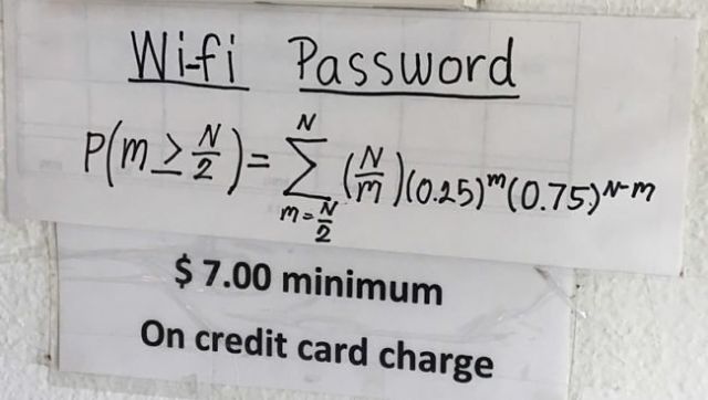 Thai-based restaurant in the US offers free Wi-Fi password in mathematical equation; social media users stumped Thai-based restaurant in the US offers free Wi-Fi password in mathematical equation; social media users stumped