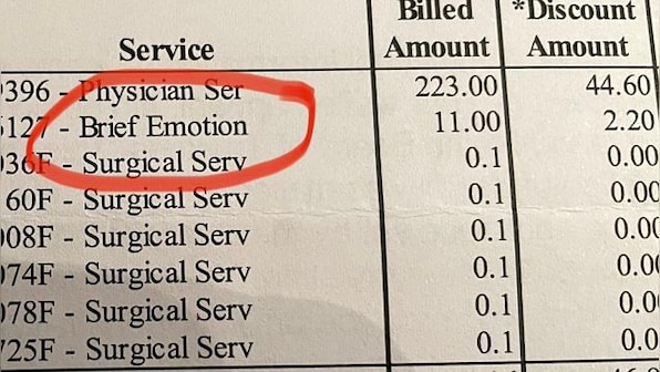US woman claims she was charged for crying during surgery; hospital lists it as ‘Brief Emotion’