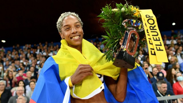 Olympic triple jump champion Yulimar Rojas aiming for long jump gold at Paris 2024 Olympic triple jump champion Yulimar Rojas aiming for long jump gold at Paris 2024