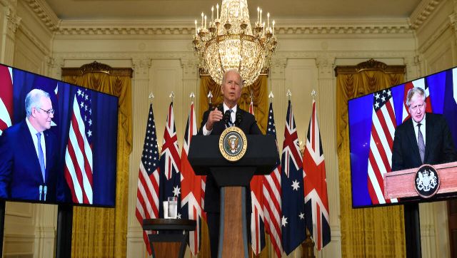 AUKUS trilateral security alliance: US rules out out adding India or Japan to Australia, UK counterparts AUKUS trilateral security alliance: US rules out out adding India or Japan to Australia, UK counterparts