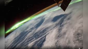 International Space Station shares clip of breathtaking aurora over blue ocean; netizens left spellbound