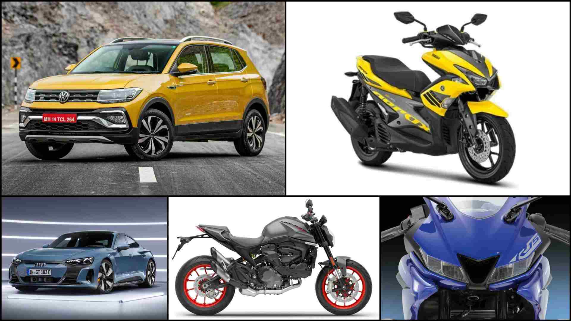 Car and bike launches this week: New Yamaha R15, Ducati Monster, Volkswagen Taigun and more Car and bike launches this week: New Yamaha R15, Ducati Monster, Volkswagen Taigun and more