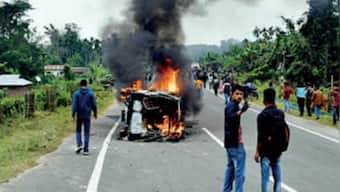 Violent clashes erupt in Tripura over attack on BJP activist by CPI(M) youth wing members
