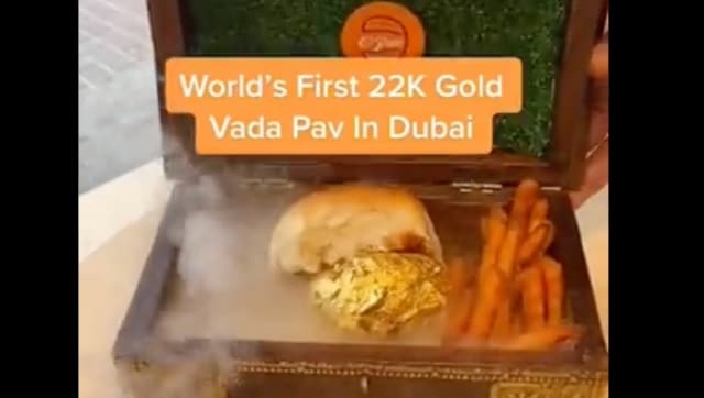Vada pav with 22 karat gold: Dubai restaurant's twist to humble ...