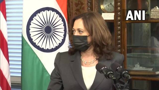 Kamala Harris noted that the United States was proud to support India during the second wave of coronavirus. 