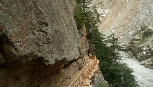 Gangotri park to counter tourists writing ugly graffiti on ‘skywalk’ Gartang Gully through CCTV cameras Gangotri park to counter tourists writing ugly graffiti on ‘skywalk’ Gartang Gully through CCTV cameras