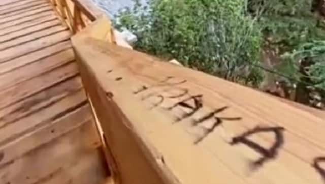 Tourists who may not have thought things through often leave behind what they think are harmless markers. But it makes preserving cultural sites a constant battle.