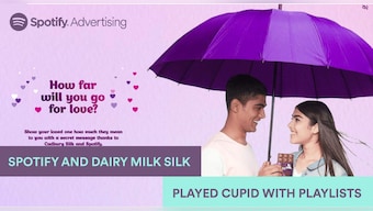 A cupid thing to do: Spotify and Dairy Milk Silk brought lovestruck couples together (and how!)