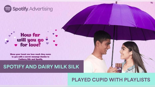 A cupid thing to do: Spotify and Dairy Milk Silk brought lovestruck couples together (and how!)