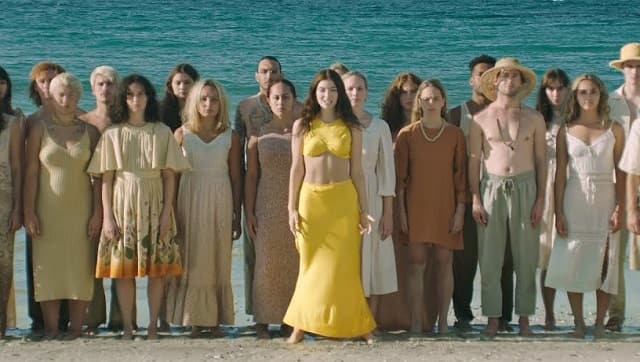 Still from Solar Power music video