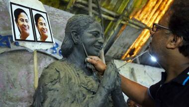 Mamata Banerjee's idol to share space with goddess Durga at Kolkata pandal; BJP calls move 'nauseating'
