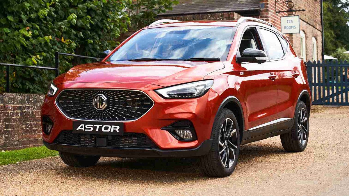 MG Astor makes India debut: Midsize SUV to be offered with two petrol  engine options, Level 2 ADAS