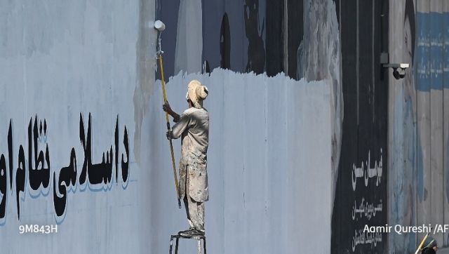 Art collective founder Omaid Sharifi opposes Taliban's erasing of Kabul murals Art collective founder Omaid Sharifi opposes Taliban's erasing of Kabul murals