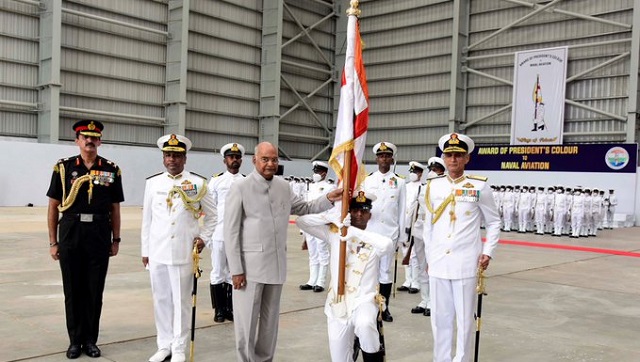 Indian Navy's aviation wing receives prestigious President's Colour award; all you need to know Indian Navy's aviation wing receives prestigious President's Colour award; all you need to know