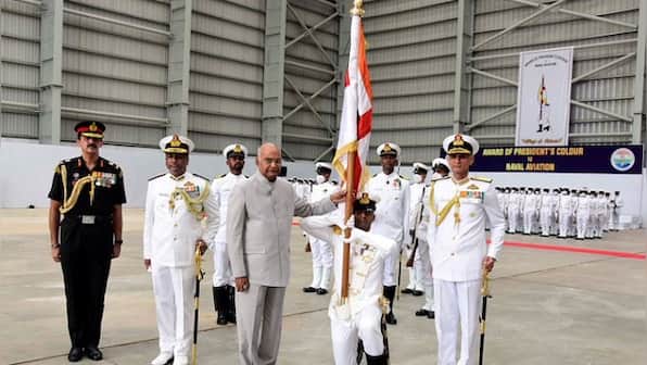 Indian Navy's aviation wing receives prestigious President's Colour award; all you need to know