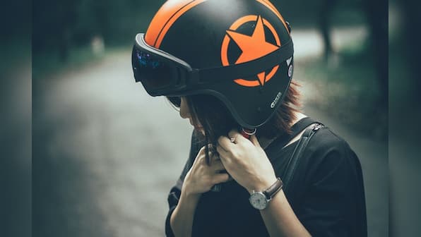 Half face helmets for inner-city driving