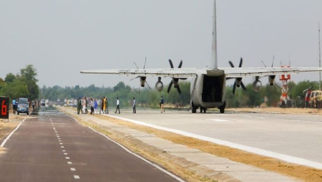 The government has said the ELF will normally be used for smooth flow of vehicular traffic. But, during operations for Indian Air Force, the service road will be used for road traffic. The ELF was constructed in 19 months. The work for this ELF was commenced in July 2019 and was completed in January 2021. Image Courtesy: @SpokespersonMoD/Twitter