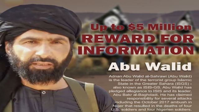 Who is Adnan Abu Walid al-Sahrawi? Why was he killed by French soldiers?