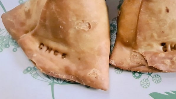 Photo of samosa with numbers, alphabet goes viral; netizens ponder over mystery