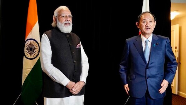 'Furthering friendship': PM Modi meets Japanese counterpart Yoshihide Suga ahead of Quad summit