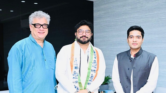 Babul Supriyo, MP and ex-BJP minister, joins TMC two months after losing portfolio in rejig Babul Supriyo, MP and ex-BJP minister, joins TMC two months after losing portfolio in rejig