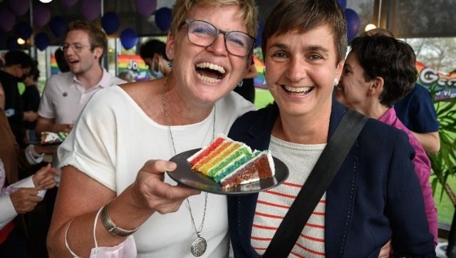 Voters say yes to same-sex marriage in Switzerland Voters say yes to same-sex marriage in Switzerland