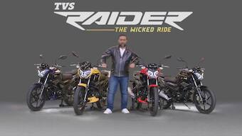 TVS Raider 125 launched in India, priced from Rs 77,500: Gets ride modes, Bluetooth connectivity